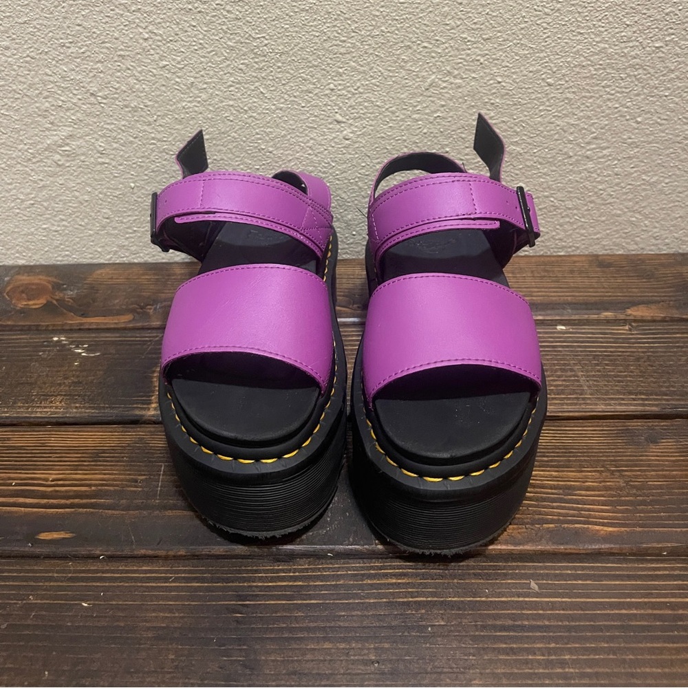 Dr. Marten’s Voss Quad Platform Purple Sandal